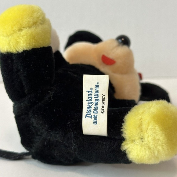 Disneyland Walt Disney World Minnie Mouse 7" Stuffed Animal Plush w/Red Bow - Picture 5 of 8